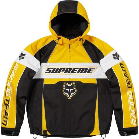 Supreme Supreme®/Fox® Racing Jacket - Yellow