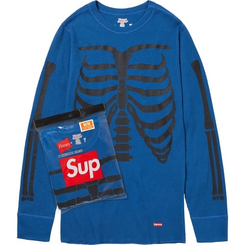 Supreme®/Hanes® Bones Thermal Crew (1 Pack) - Supreme
