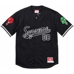Supreme Supreme Mitchell & Ness Downtown Hell Baseball Jersey (FW23) - Black