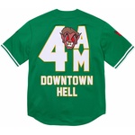 Supreme Supreme Mitchell & Ness Downtown Hell Baseball Jersey (FW23) - Green
