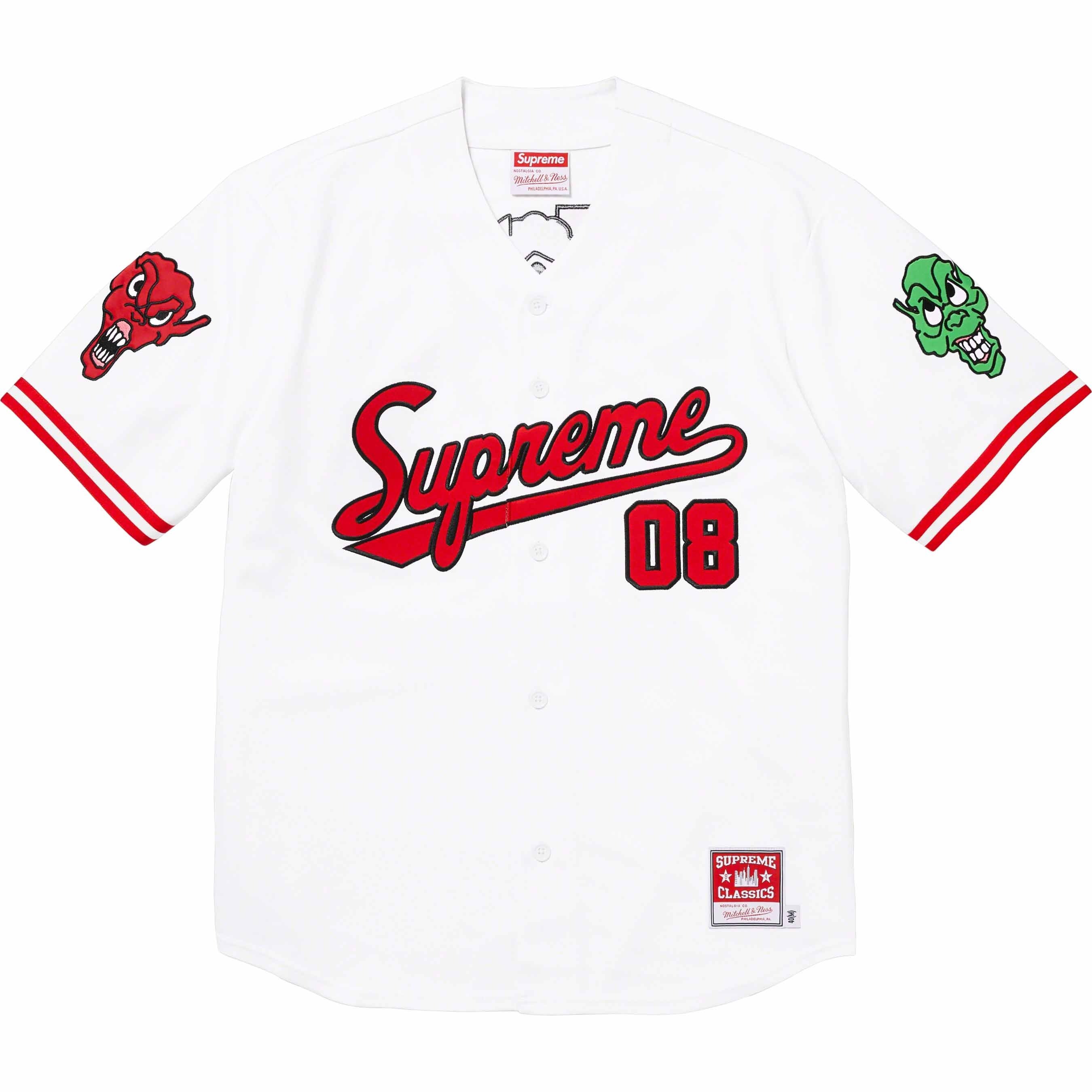 Supreme ベースボールシャツ 23AW Mitchell & Ness Supreme 新品未使用 シュプリーム ×Mitchell & Ness 23AW