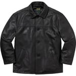 Supreme Supreme Schott Leather Car Coat (FW23) - Black