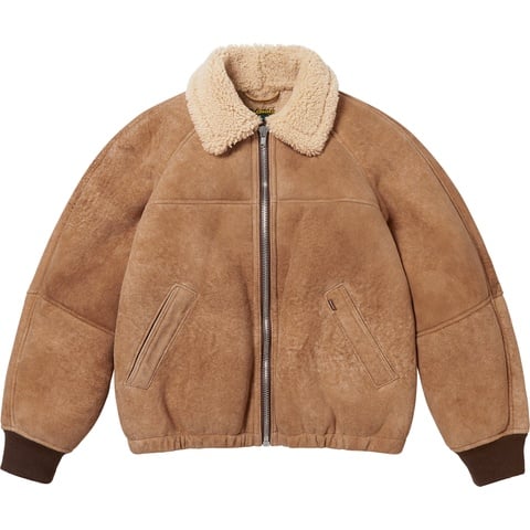 Supreme®/Schott® Shearling Bomber Jacket - Supreme