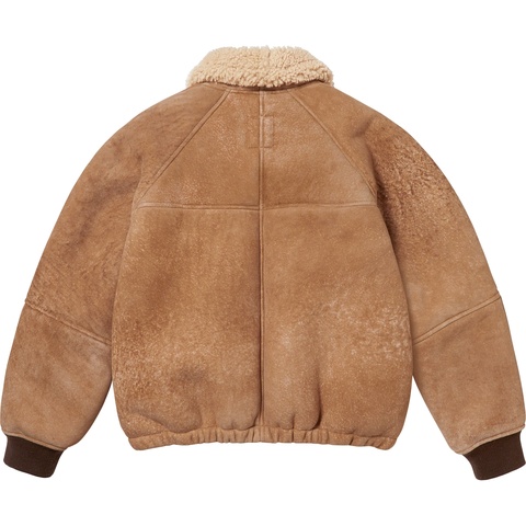 Supreme®/Schott® Shearling Bomber Jacket - Supreme