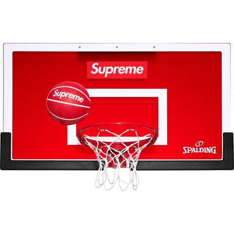 Supreme Supreme®/Spalding® Mini Basketball Hoop - Red