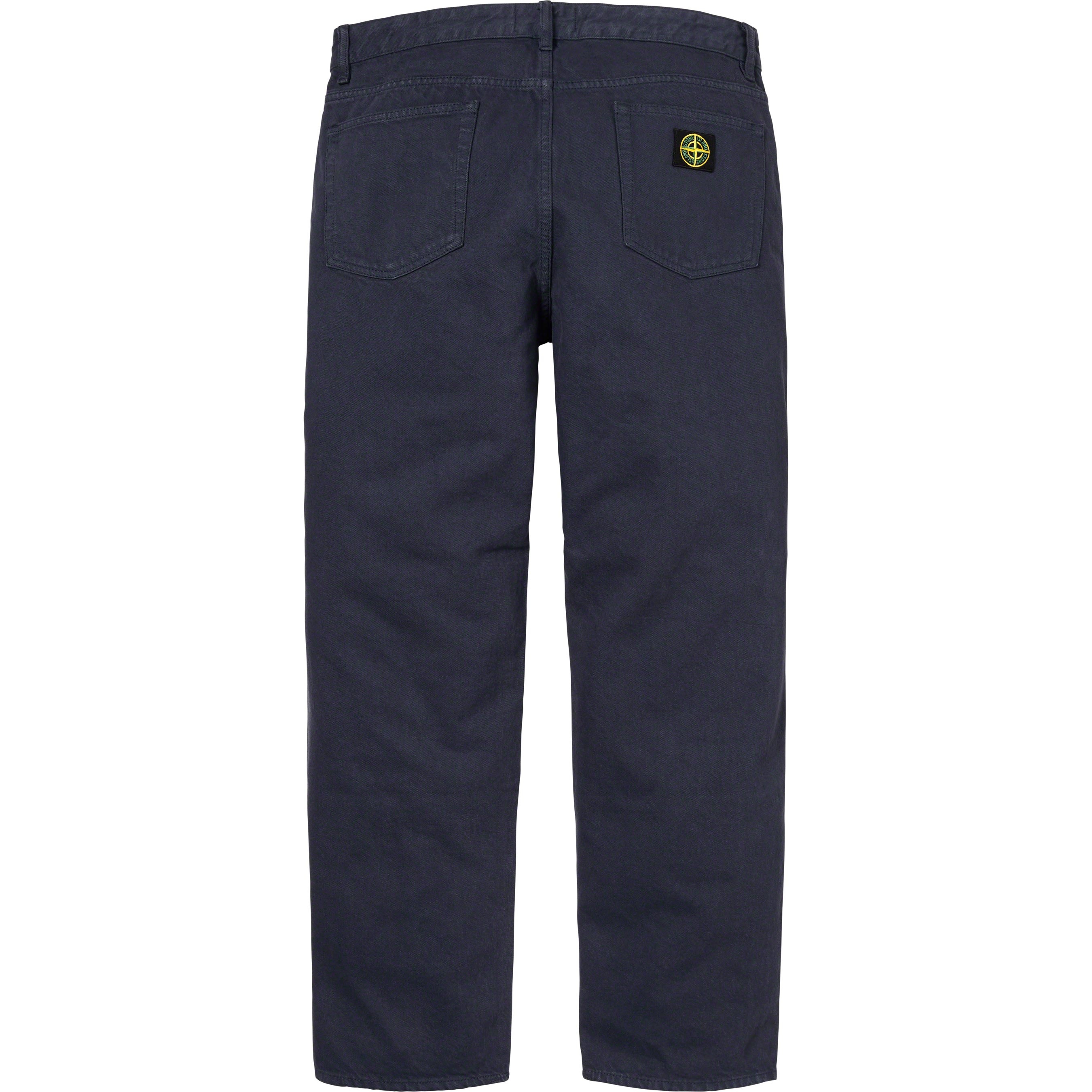 Supreme Supreme Stone Island 5-Pocket Jean (FW23) - Navy - $348