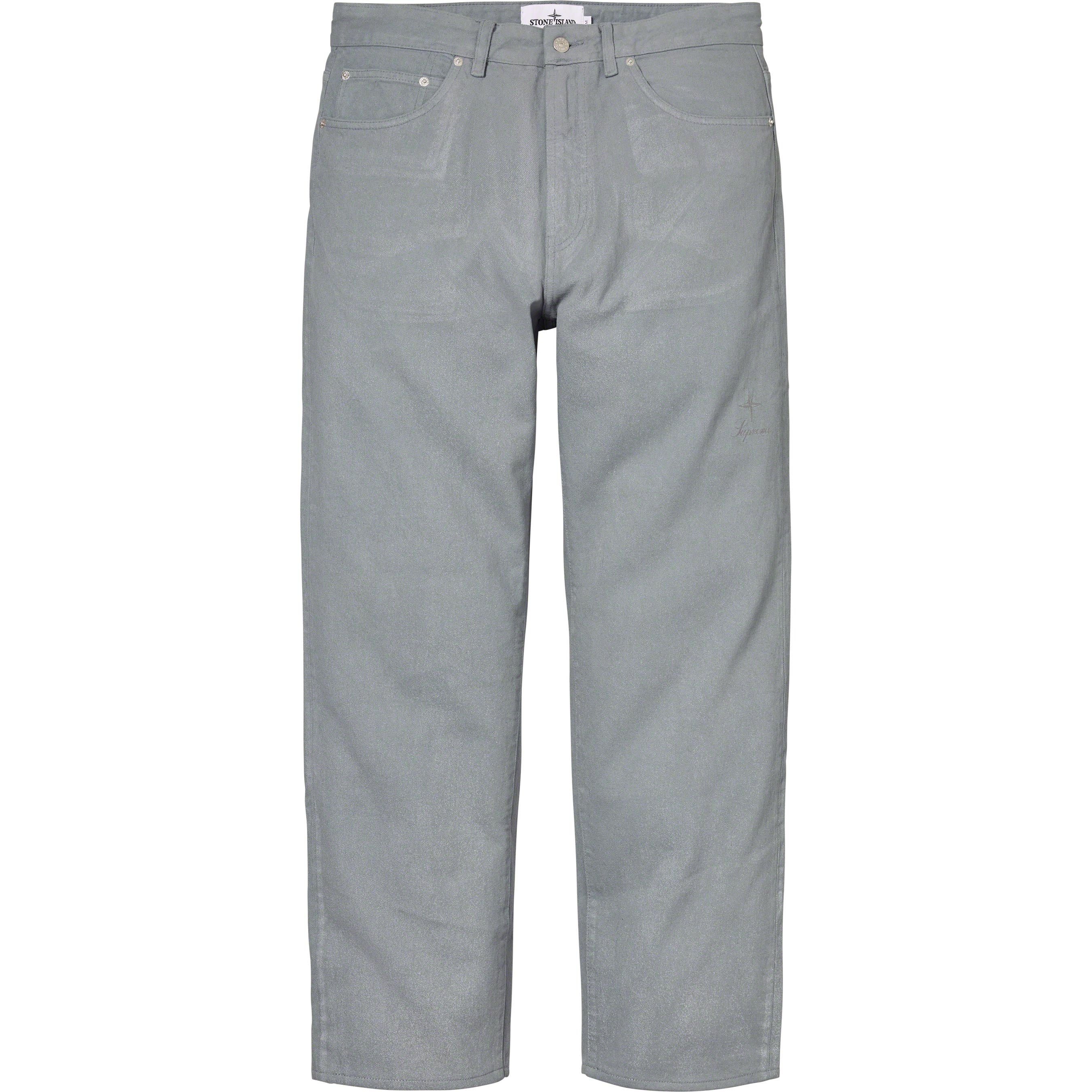 Supreme Supreme Stone Island 5-Pocket Jean (FW23) - Reflective - $348