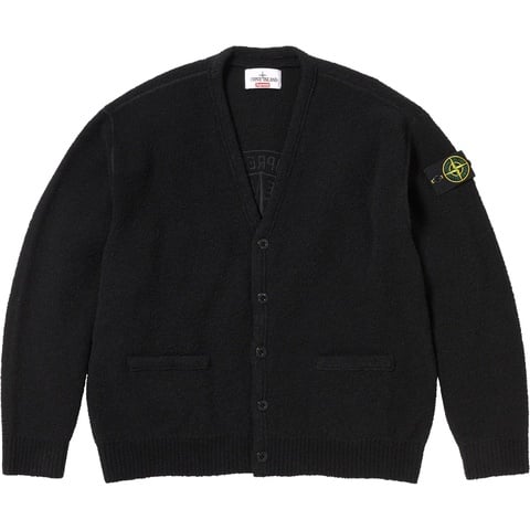 Supreme®/Stone Island® Bouclé Cardigan - Supreme