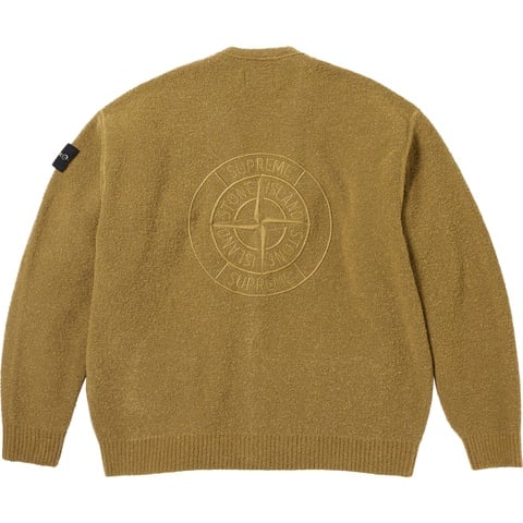 Supreme®/Stone Island® Bouclé Cardigan - Supreme