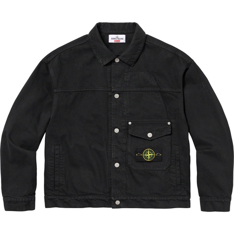 Stone  × supreme トラッカージャケット Supreme®/Stone Island® Denim Trucker Jacket - Supreme