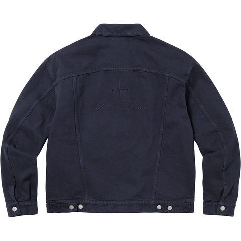 Supreme®/Stone Island® Denim Trucker Jacket - Supreme