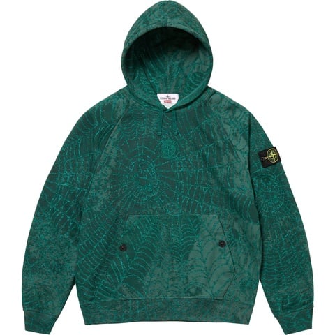 Supreme®/Stone Island® Hooded Sweatshirt - Supreme