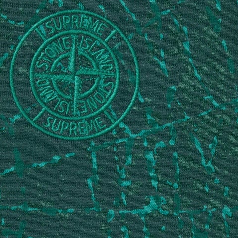 Supreme Supreme®/Stone Island® Hooded Sweatshirt - Dark Green