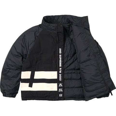 Supreme Supreme®/Stone Island® Reversible Down Puffer Jacket - Black