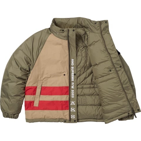 Supreme Supreme®/Stone Island® Reversible Down Puffer Jacket - Olive