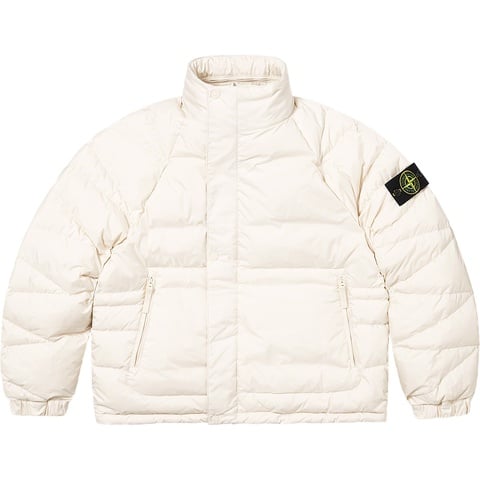 Supreme Supreme®/Stone Island® Reversible Down Puffer Jacket - White