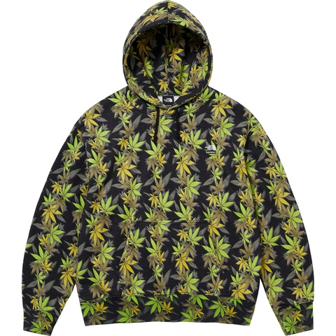 Supreme Supreme®/The North Face® Leaf Hooded Sweatshirt - Black