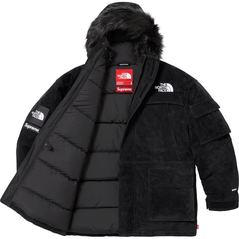 ジャケット・アウター Supreme x The North Face Suede 600 Supreme The North Face Suede 600-Fill Down Parka Black Men's