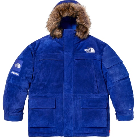 Supreme Supreme®/The North Face® Suede 600-Fill Down Parka - Blue