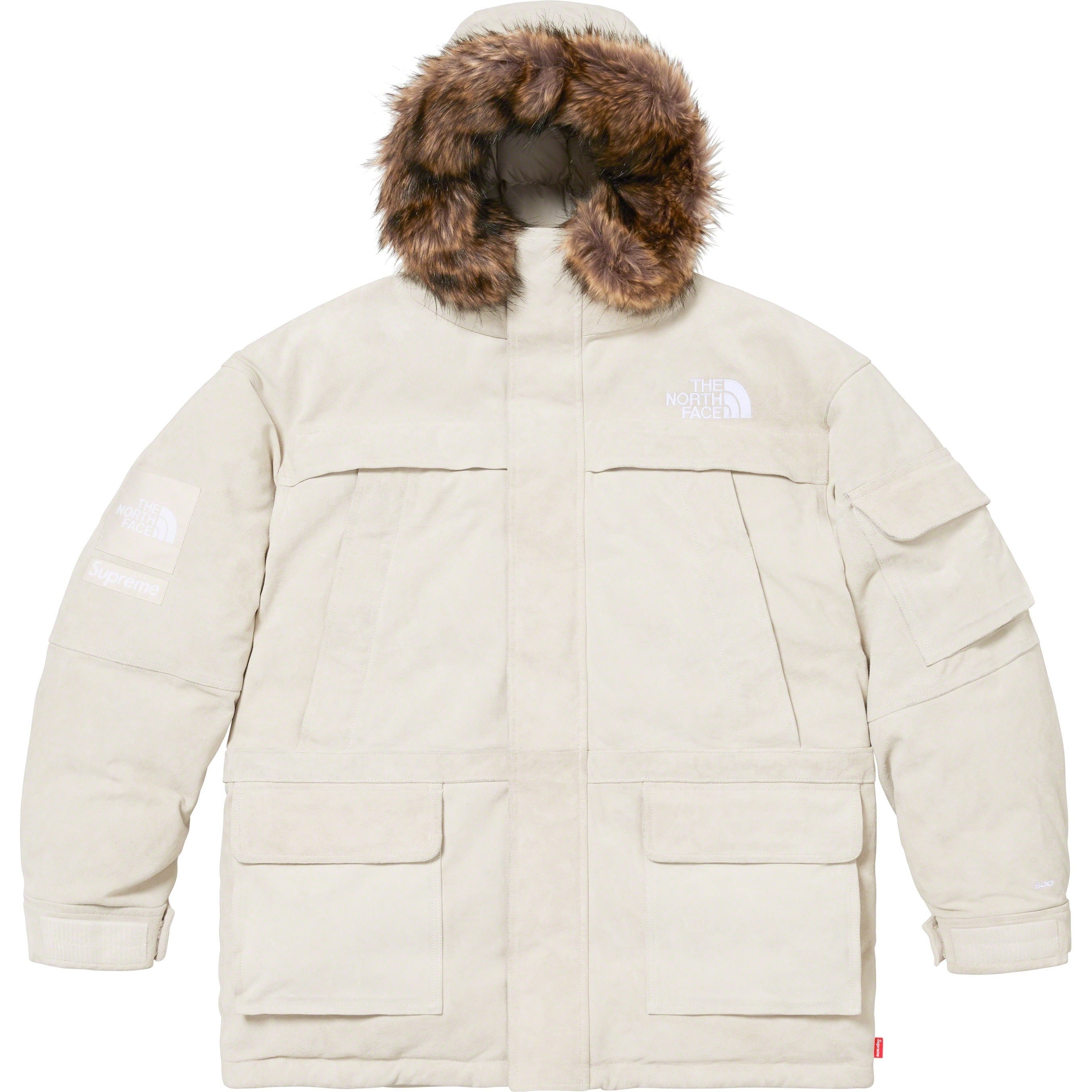 Supreme Supreme The North Face Suede 600-Fill Down Parka (FW23) - Stone - $1298