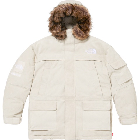 Supreme Supreme®/The North Face® Suede 600-Fill Down Parka - Stone