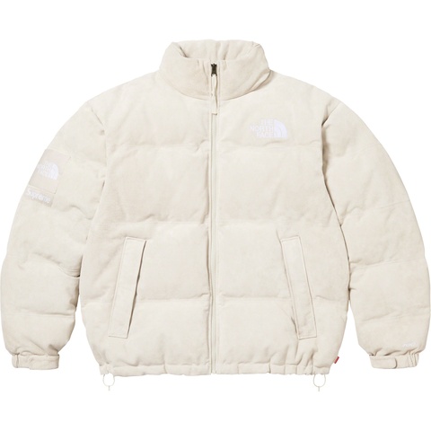 Supreme Supreme®/The North Face® Suede Nuptse Jacket - Stone