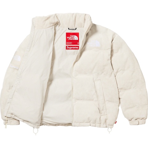 Supreme Supreme®/The North Face® Suede Nuptse Jacket - Stone
