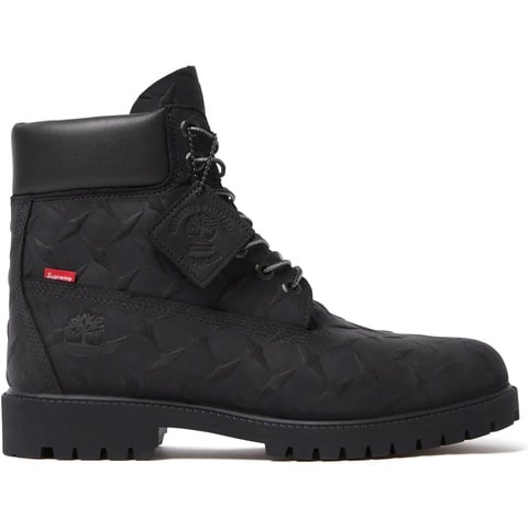 Supreme Supreme®/Timberland® Diamond Plate 6" Premium Waterproof Boot - Black
