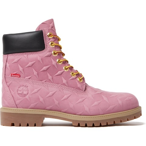 Supreme Supreme®/Timberland® Diamond Plate 6" Premium Waterproof Boot - Pink