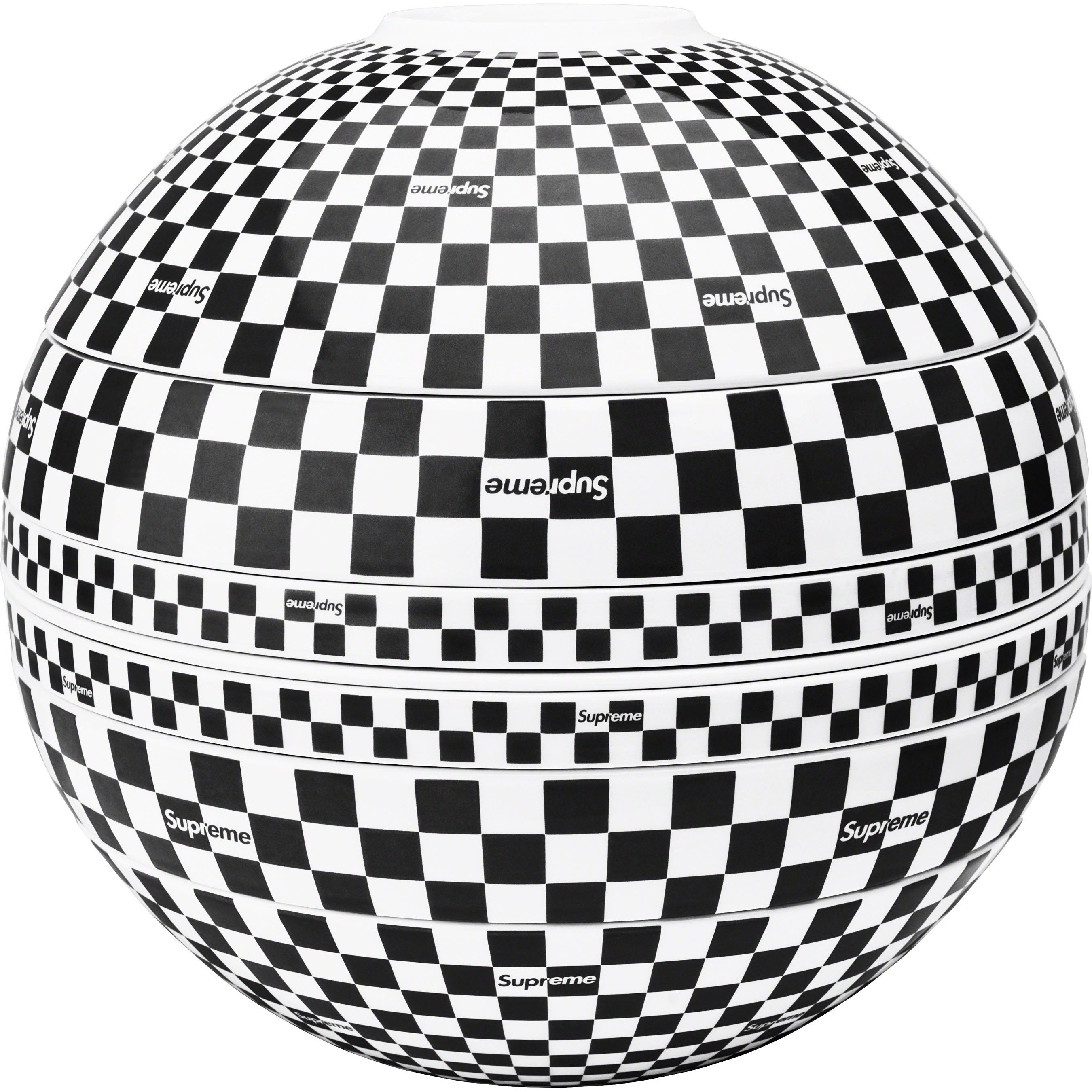 Supreme Supreme Villeroy & Boch La Boule 7-Piece Dinner Set (FW23) - Black - $1398