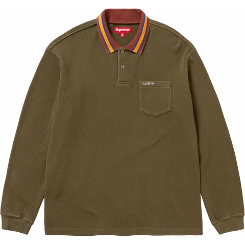 Thermal L/S Polo - fall/winter 2023 - Supreme