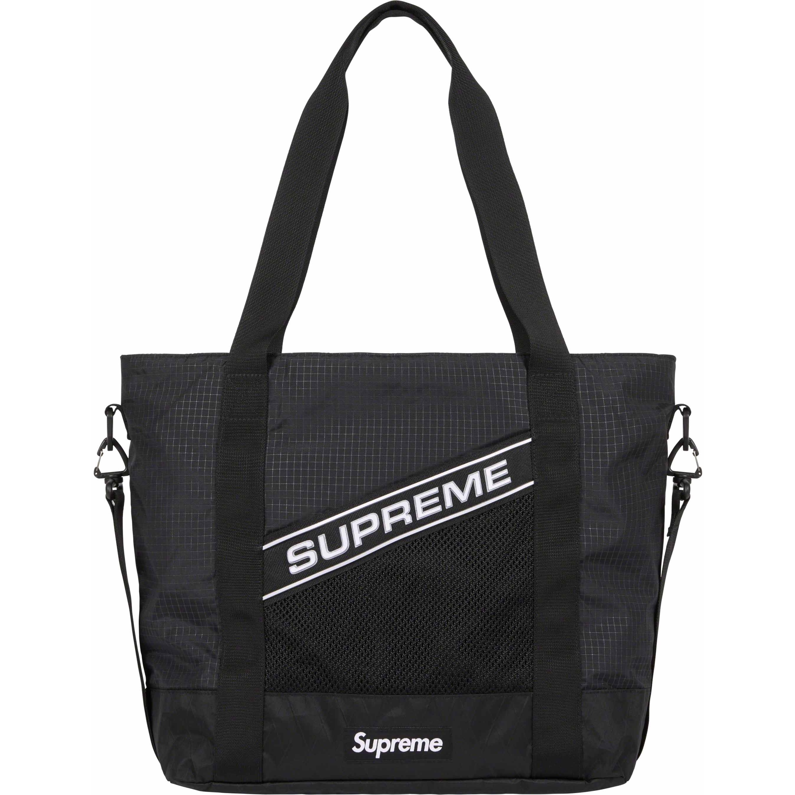 Supreme Tote Bag (FW23) - Black - $118