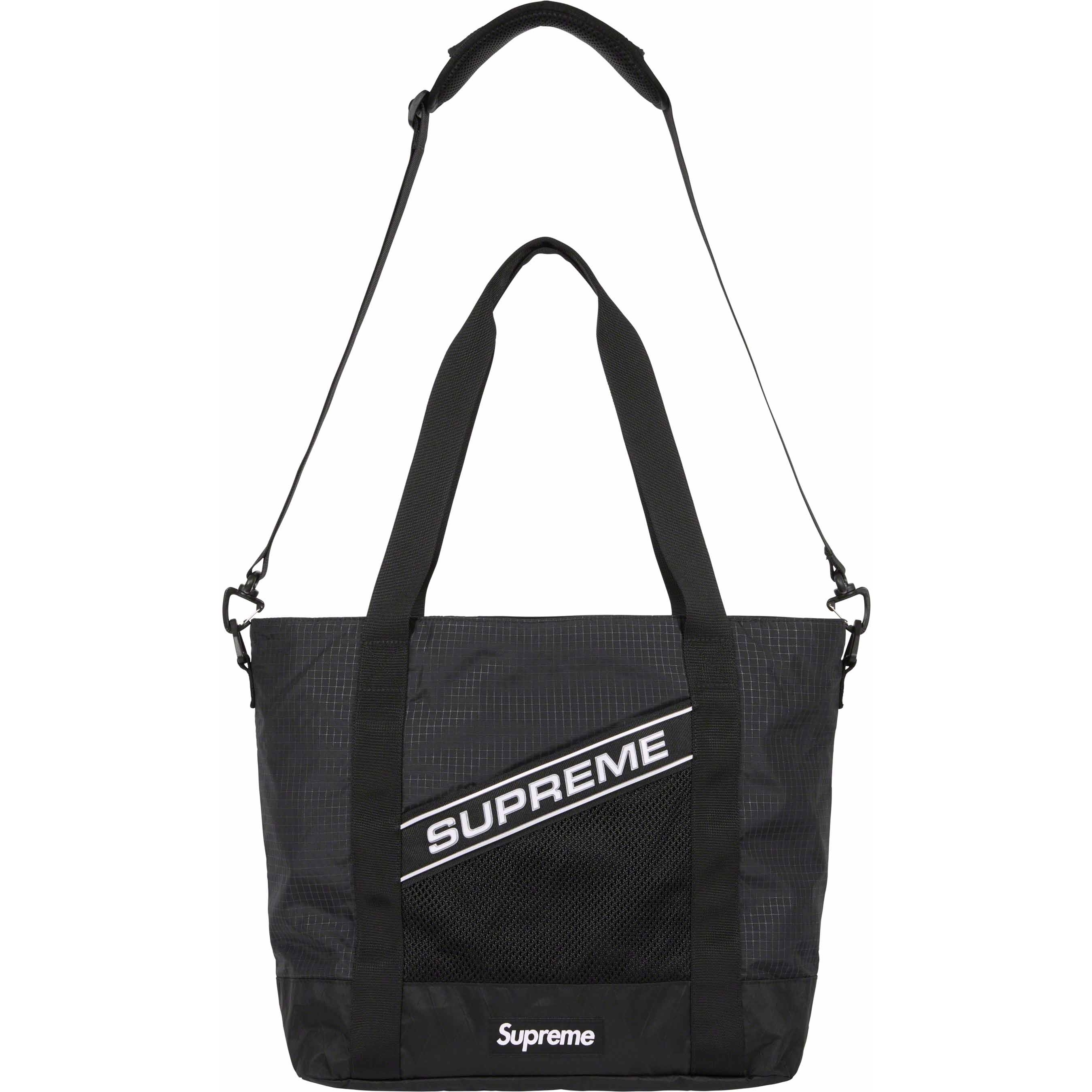 Supreme Tote Bag (FW23) - Black - $118