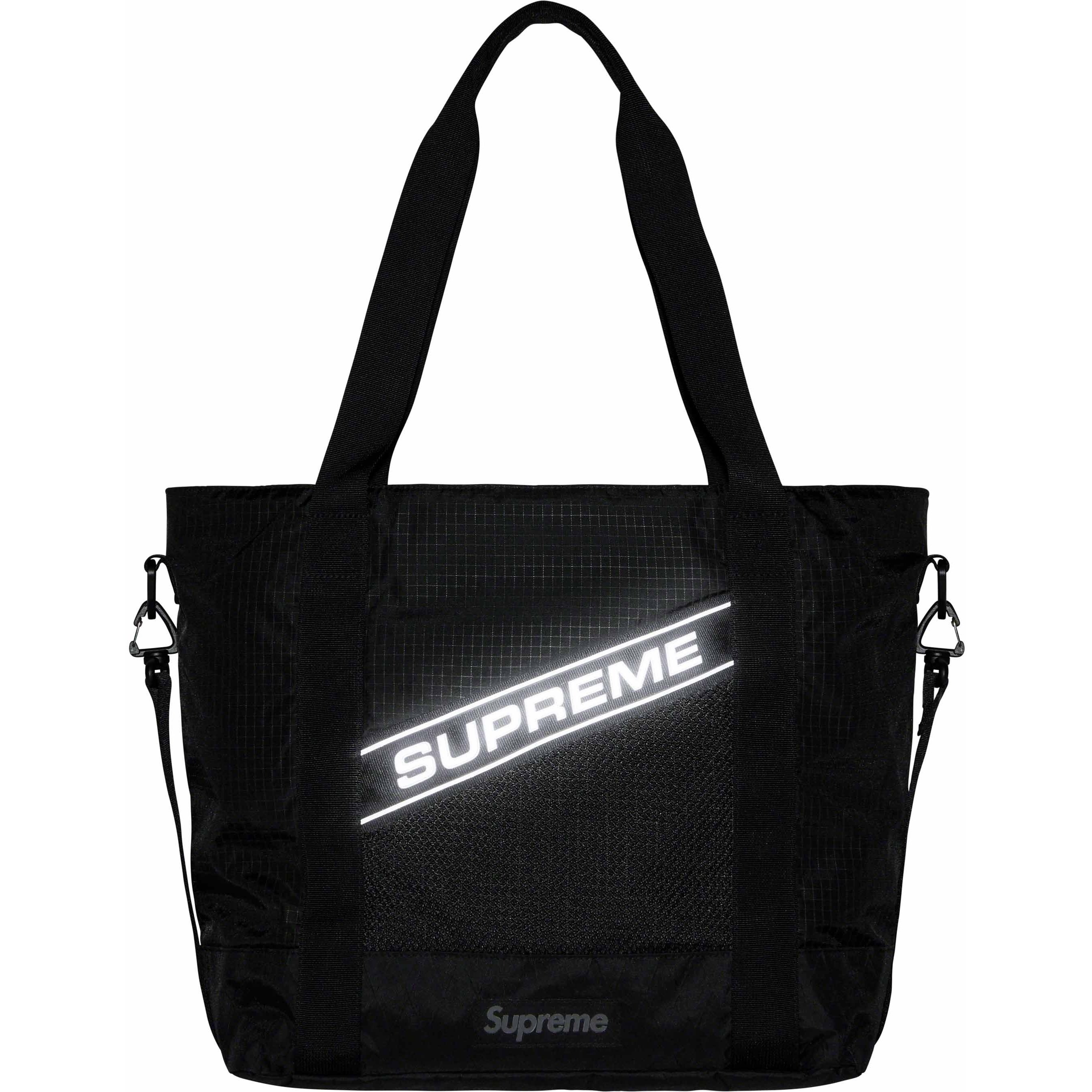 Supreme Tote Bag (FW23) - Black - $118