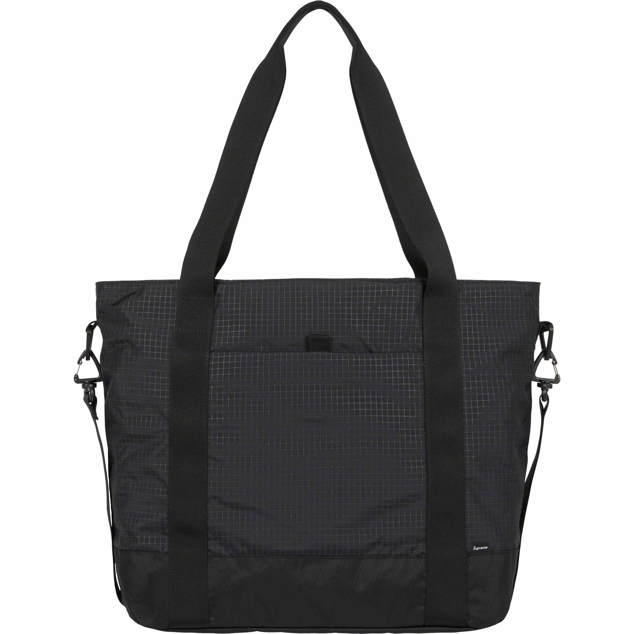 Supreme Tote Bag (FW23) - Black - $118