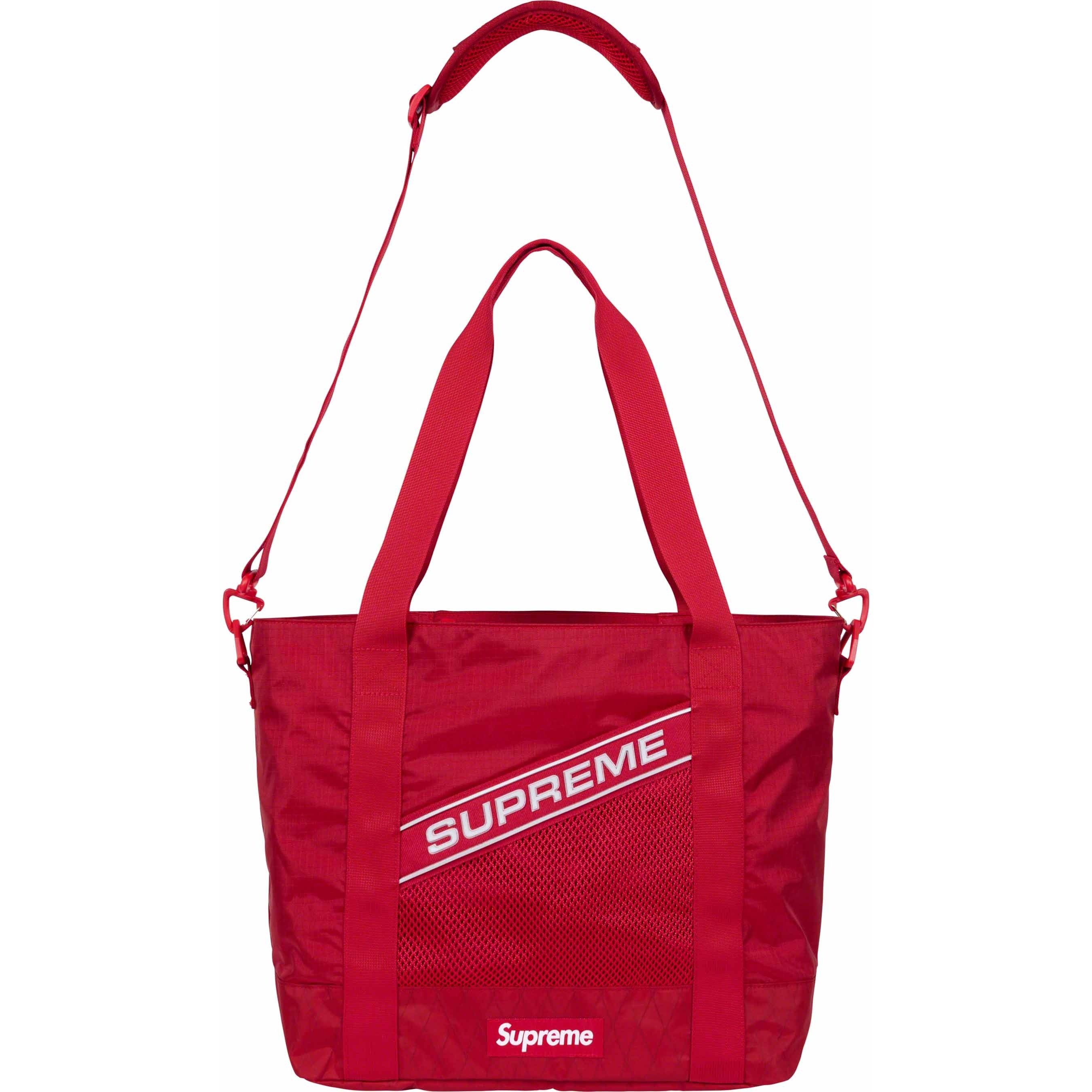 Supreme Tote Bag (FW23) - Red - $118