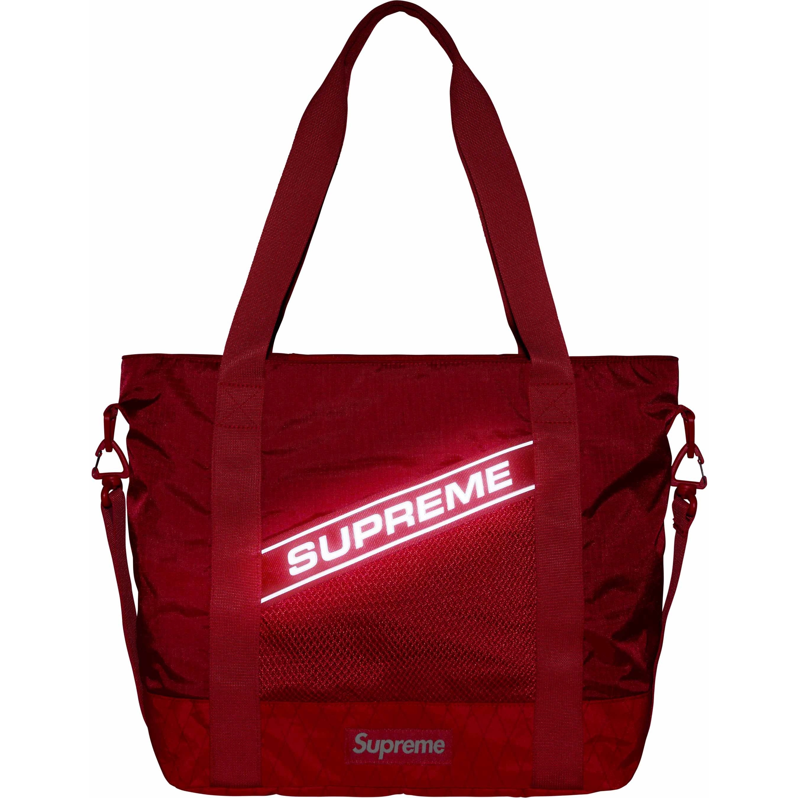 Supreme Tote Bag (FW23) - Red - $118