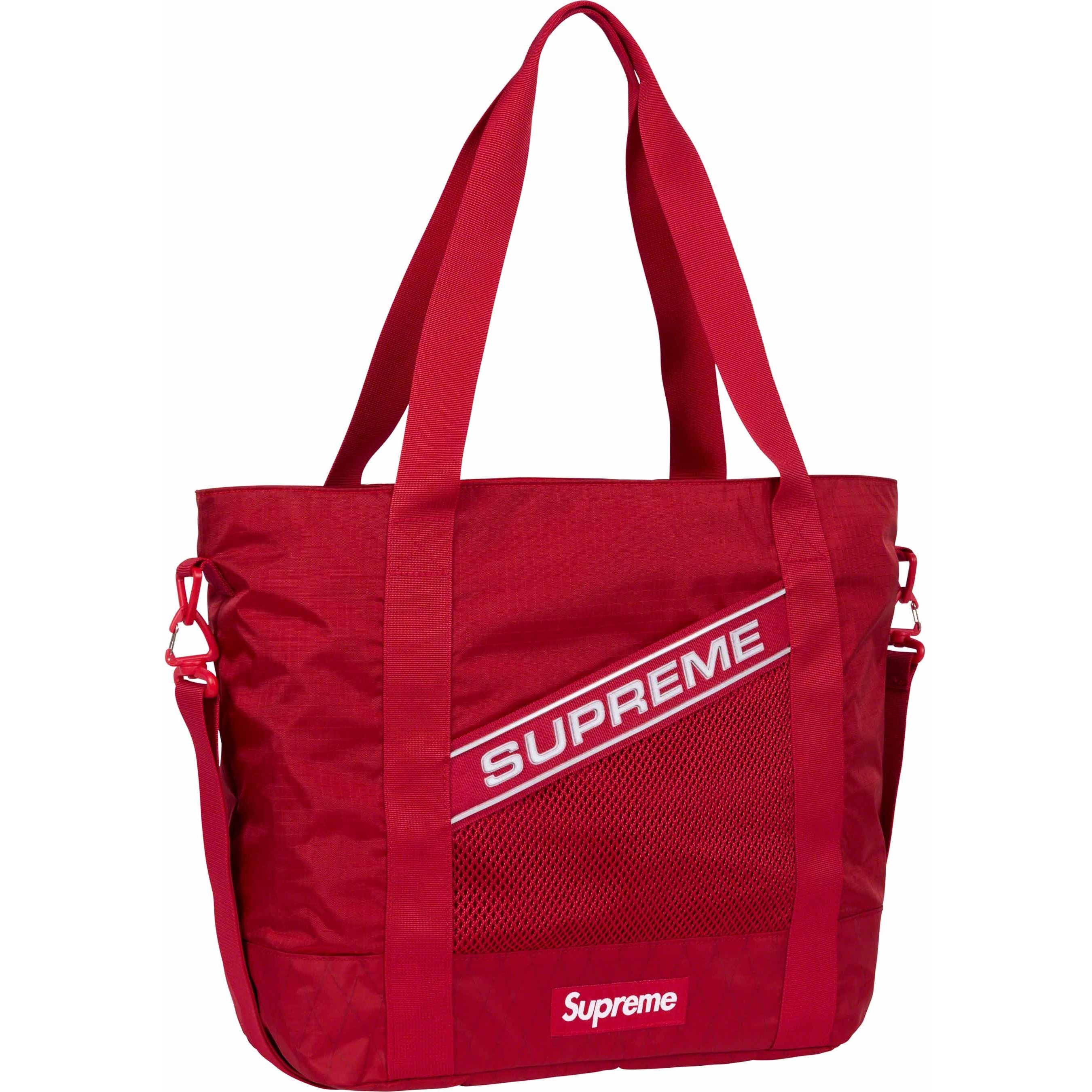 Supreme Tote Bag (FW23) - Red - $118
