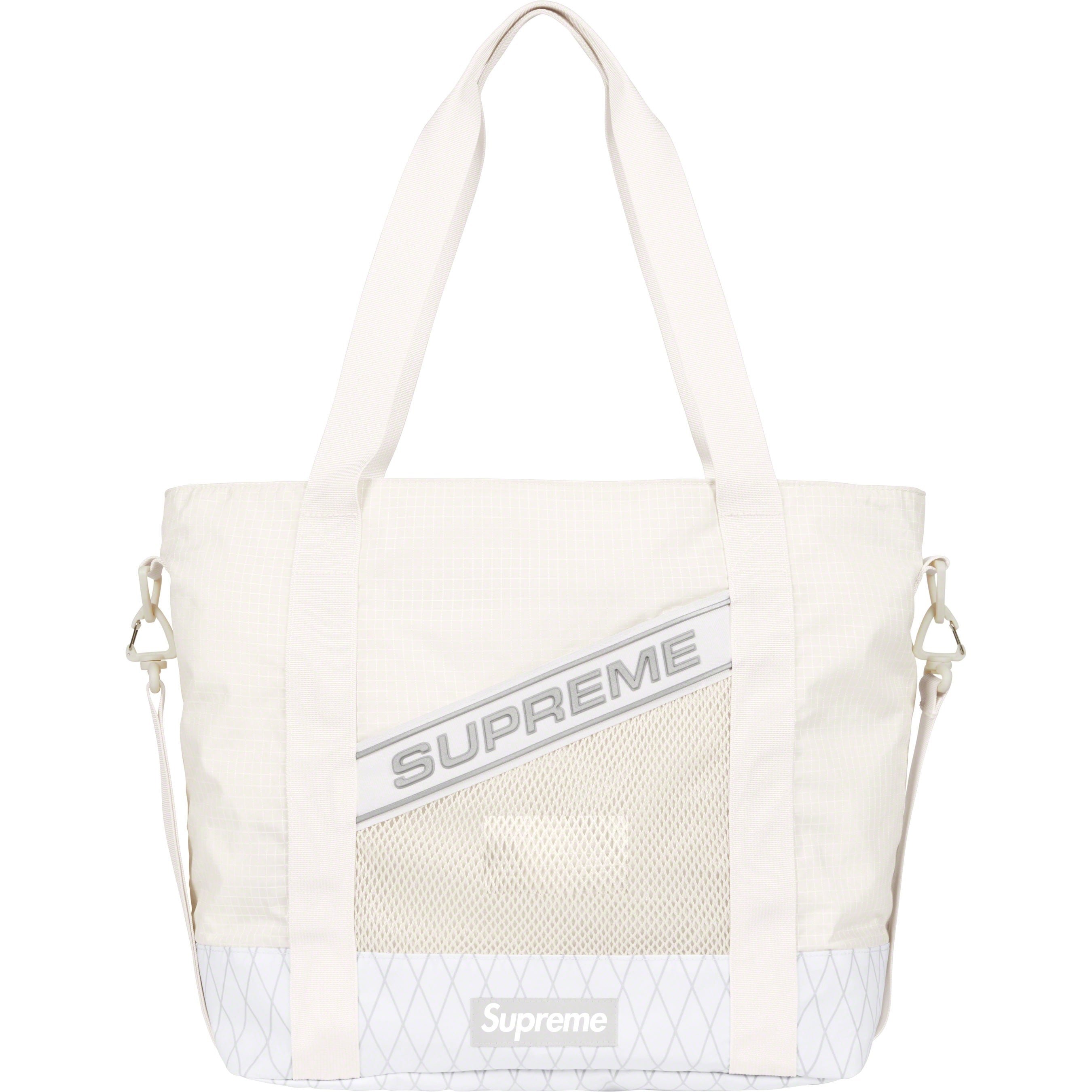 Supreme Tote Bag (FW23) - White - $118