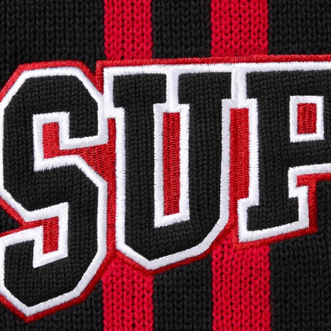 Supreme USA Zip Up Hooded Sweater - Black