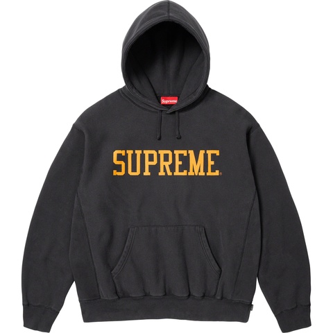 トップス SUPREMEVarsity Hooded Sweatshirt Black Varsity Hooded Sweatshirt - fall/winter 2023 - Supreme