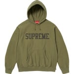 Supreme Varsity Hooded Sweatshirt (FW23) - Dark Olive