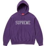 Supreme Varsity Hooded Sweatshirt (FW23) - Dark Purple