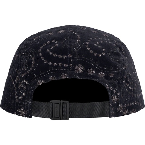 Velvet Paisley Camp Cap - fall/winter 2023 - Supreme