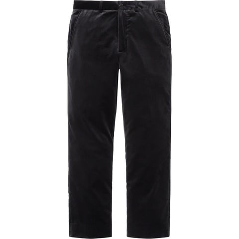 Supreme Velvet Suit - Black