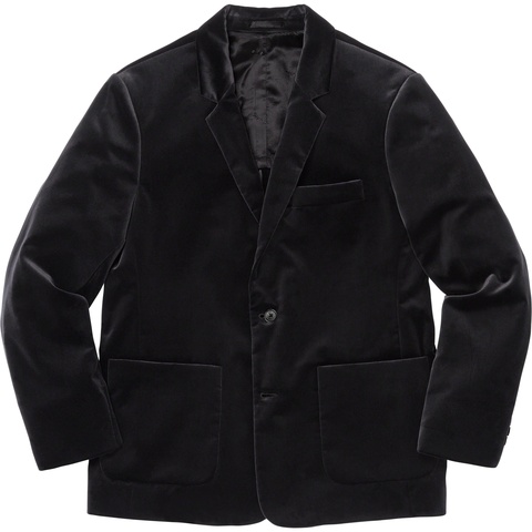 Supreme Velvet Suit - Black