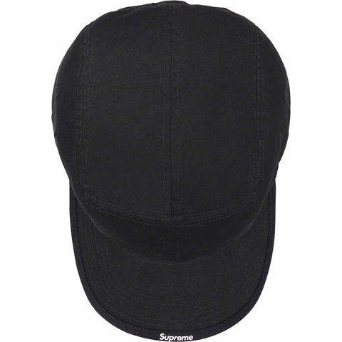 Supreme Visor Logo Camp Cap - Black
