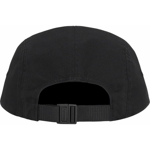 Supreme Visor Logo Camp Cap - Black