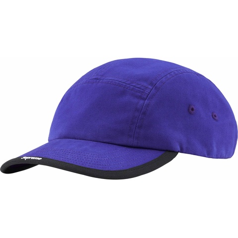 Supreme Visor Logo Camp Cap - Blue