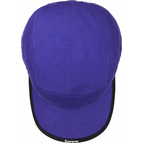 Supreme Visor Logo Camp Cap - Blue